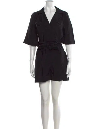Pre-owned Ba&sh Romper W/ Tags In Black