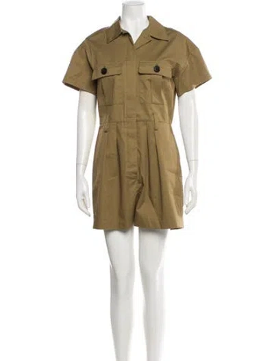 Pre-owned Ba&sh Romper W/ Tags In Green