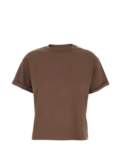 Ba&sh Rosie Short-sleeve T-shirt In Brown