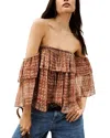 Ba&sh Ba & Sh Rush Top In Brown