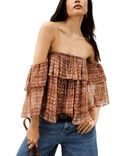 Ba&sh Rush Top In Brown