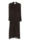 Ba&sh Sahara Midi Dress In Brown
