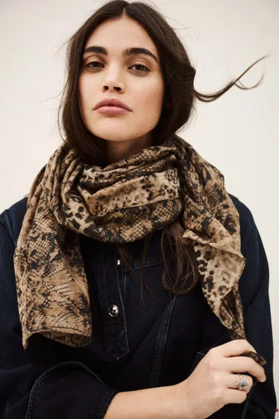 Ba&sh Scarf Sara For Woman In Brown