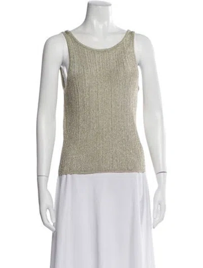 Pre-owned Ba&sh Scoop Neck Sleeveless Top