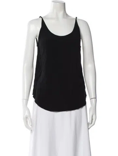 Pre-owned Ba&sh Scoop Neck Sleeveless Top In Gray
