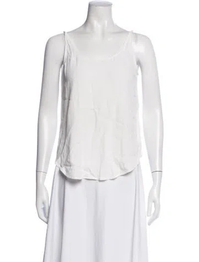 Pre-owned Ba&sh Scoop Neck Sleeveless Top In Neutrals