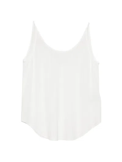 Ba&sh Scoop-neck Top In White