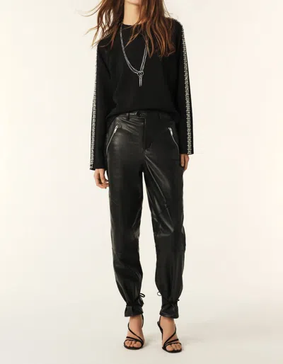 Ba&sh Scotty Top In Noir In Black