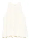 Ba&sh Serres Pleated Halterneck Top In Neutral