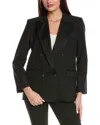 Ba&sh Shawn Wool-blend Jacket In Black