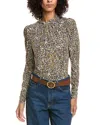 Ba&sh Shine Top In Brown