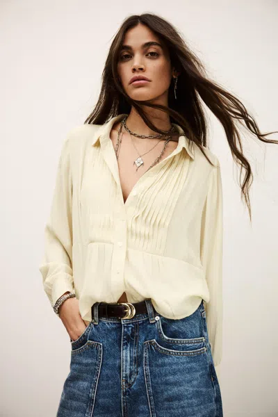 Ba&sh Shirt Collar Collar Shirt Riata For Women In White