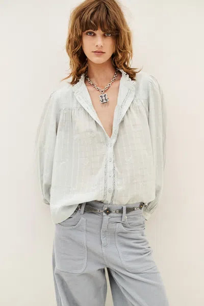 Ba&sh Shirt Melody For Woman In Blue
