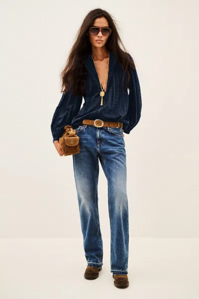 Ba&sh Shirt Melody For Woman In Blue