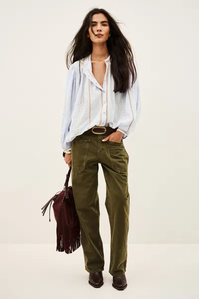 Ba&sh Shirt Mona For Woman In Blue