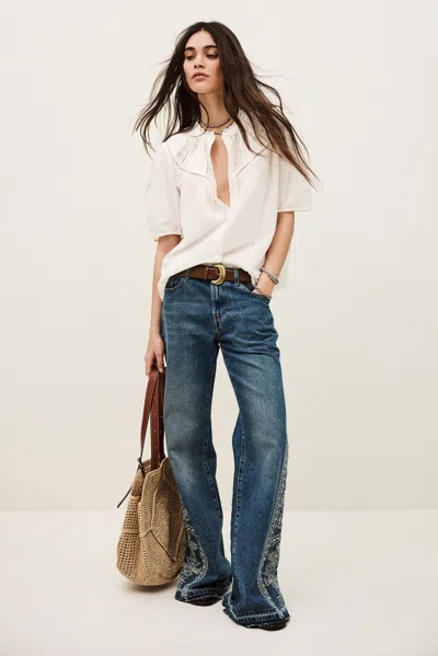 Ba&sh Shirt Nella For Woman In White