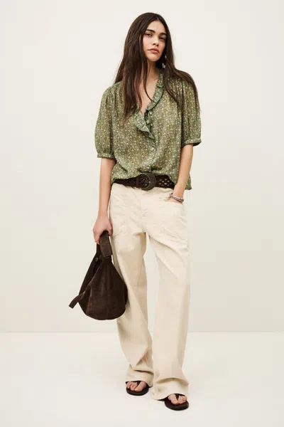 Ba&sh Shirt Physalys For Woman In Green