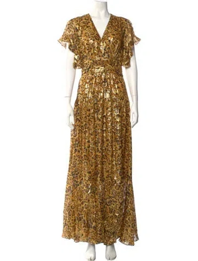 Pre-owned Ba&sh Silk Long Dress