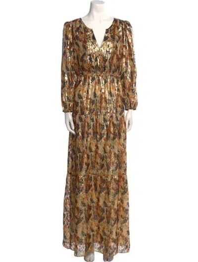 Pre-owned Ba&sh Silk Long Dress