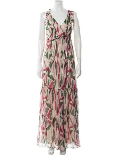 Pre-owned Ba&sh Silk Long Dress