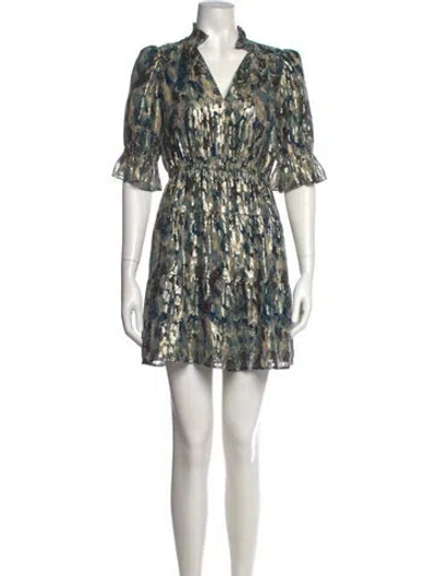Pre-owned Ba&sh Silk Mini Dress