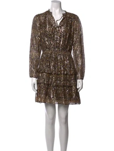 Pre-owned Ba&sh Silk Mini Dress