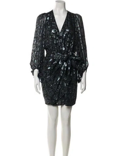 Pre-owned Ba&sh Silk Mini Dress In White