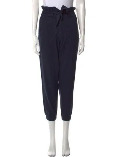 Pre-owned Ba&sh Skinny Leg Pants In Blue