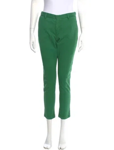 Pre-owned Ba&sh Skinny Leg Pants In Green
