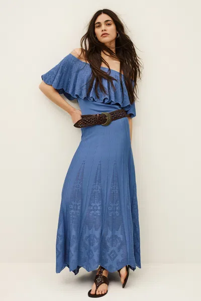 Ba&sh Skirt Serta For Woman In Blue