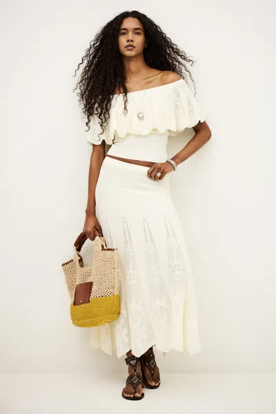 Ba&sh Skirt Serta For Woman In White