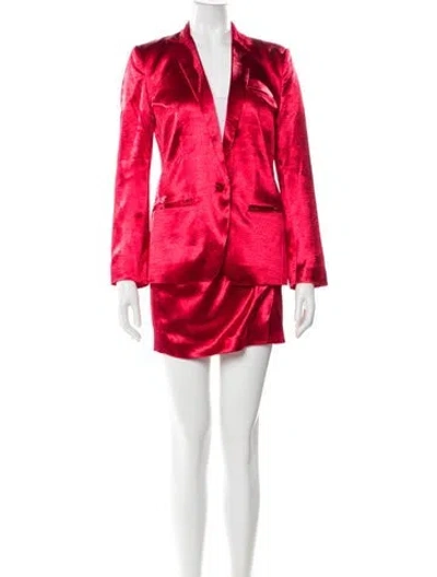 Pre-owned Ba&sh Skirt Set In Red