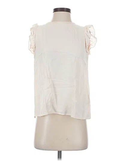 Pre-owned Ba&sh Sleeveless T-shirt In White