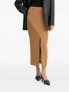 Ba&sh Chirli Maxi Skirt In Brown