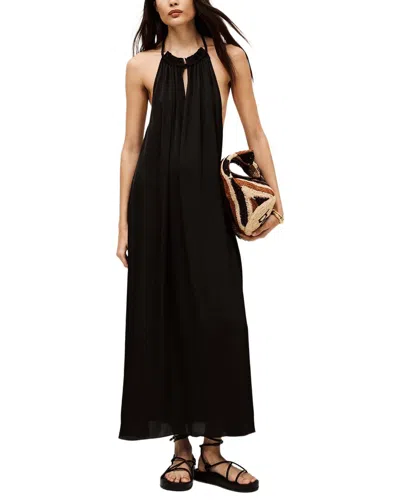 Ba&sh Collar Dress Solal For Women In Black