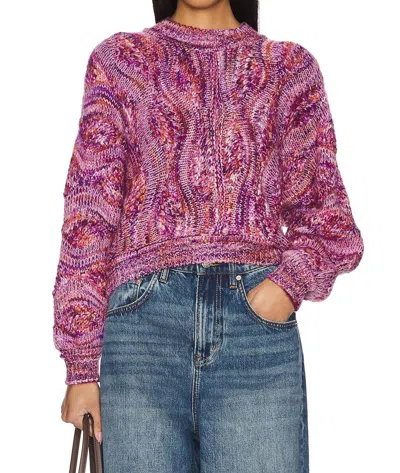 Ba&sh Stimpo Sweater In Rose In Pink