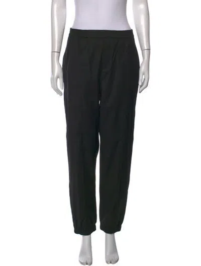 Pre-owned Ba&sh Straight Leg Pants In Black