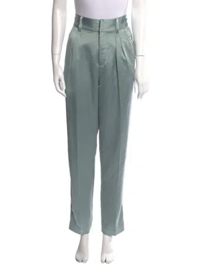 Pre-owned Ba&sh Straight Leg Pants In Blue