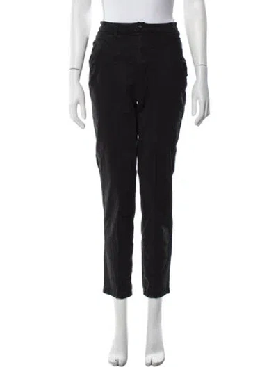 Pre-owned Ba&sh Straight Leg Pants In Blue