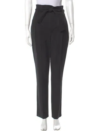 Pre-owned Ba&sh Straight Leg Pants In Gray