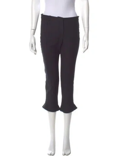 Pre-owned Ba&sh Straight Leg Pants In Gray