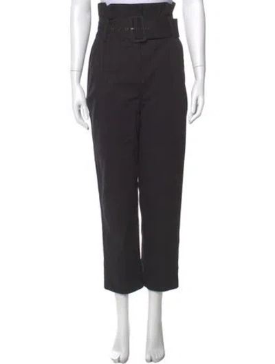 Pre-owned Ba&sh Straight Leg Pants In Gray