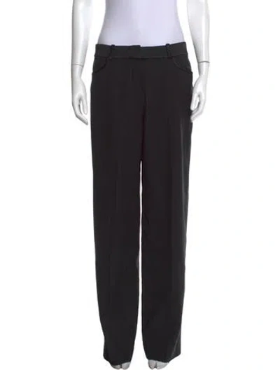 Pre-owned Ba&sh Straight Leg Pants In Grey
