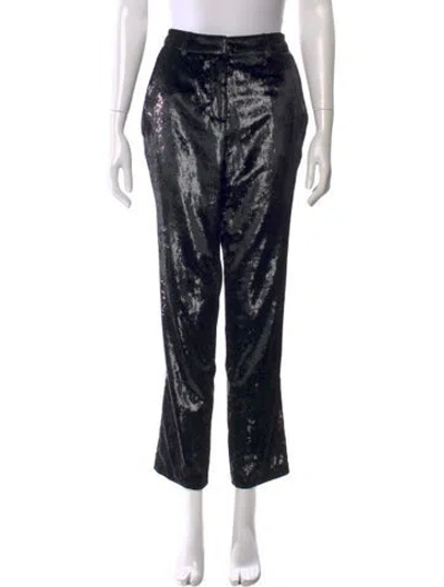 Pre-owned Ba&sh Straight Leg Pants In Multi