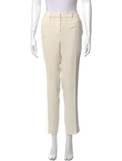 Pre-owned Ba&sh Straight Leg Pants In Neutral