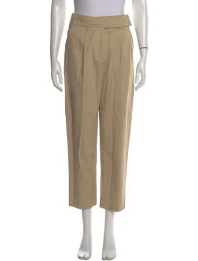 Pre-owned Ba&sh Straight Leg Pants In Neutral