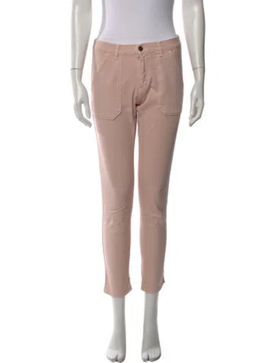 Pre-owned Ba&sh Straight Leg Pants In Neutral