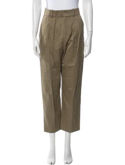 Pre-owned Ba&sh Straight Leg Pants In Neutrals