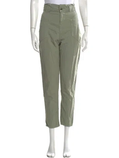 Pre-owned Ba&sh Straight Leg Pants W/ Tags In Green