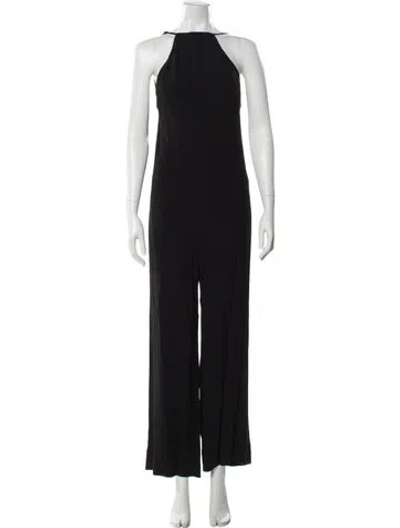 Pre-owned Ba&sh Strapless Jumpsuit In Black